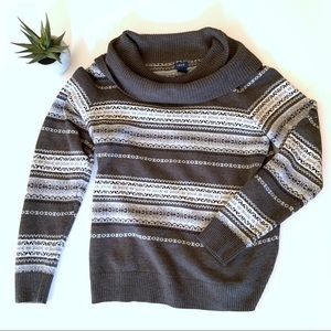 { IZOD } Turtleneck/Cowl Neck Sweater Sz M